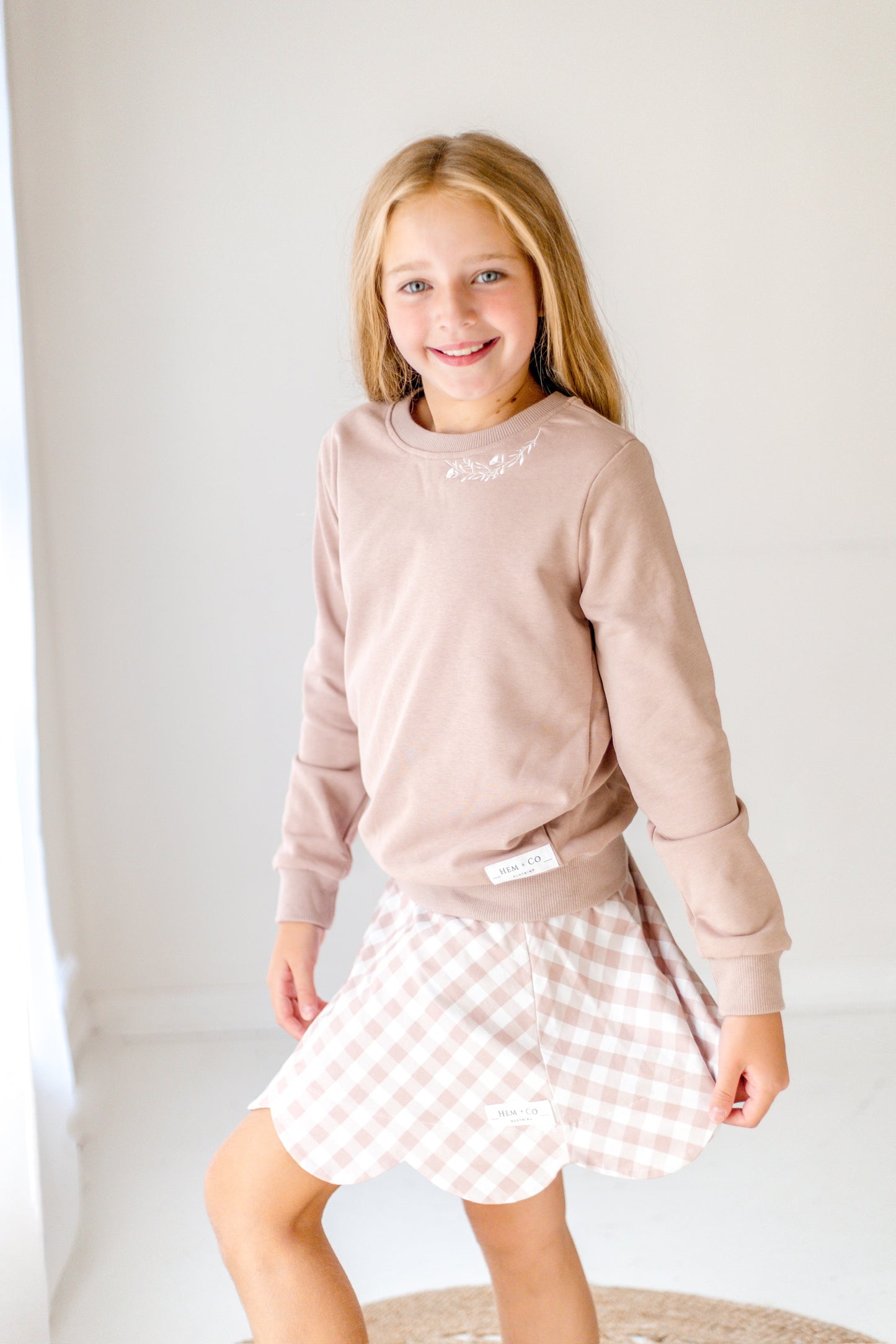 Fall Sweatshirt- Warm Taupe (RTS)