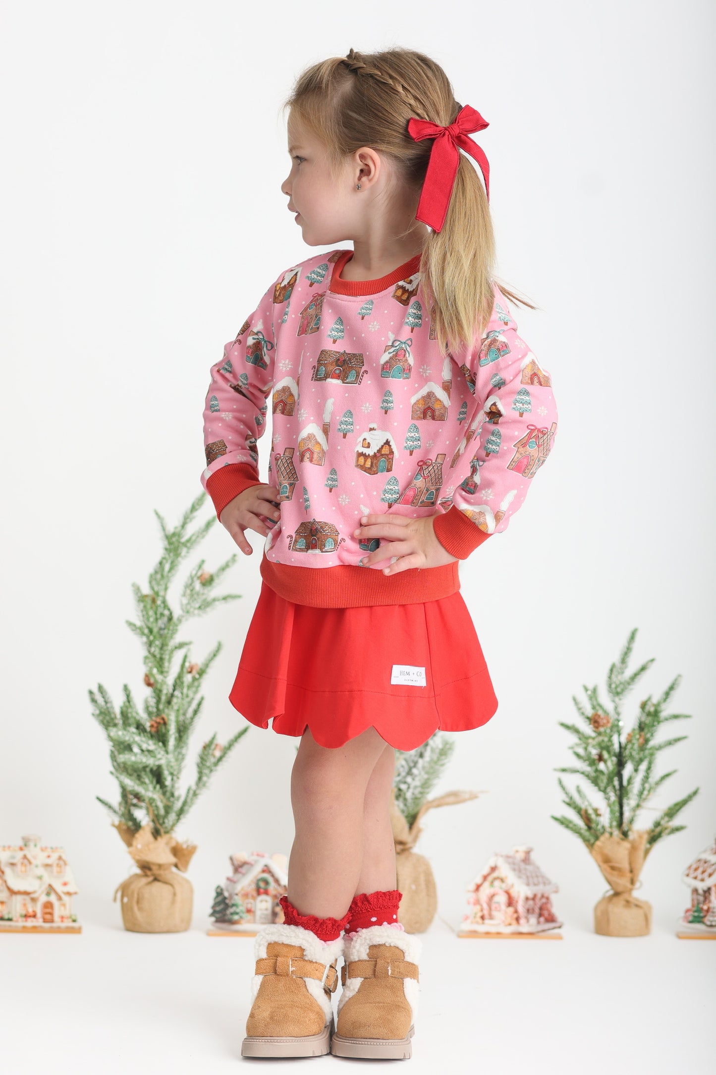 Pick n' Play Skort- Red (Preorder)