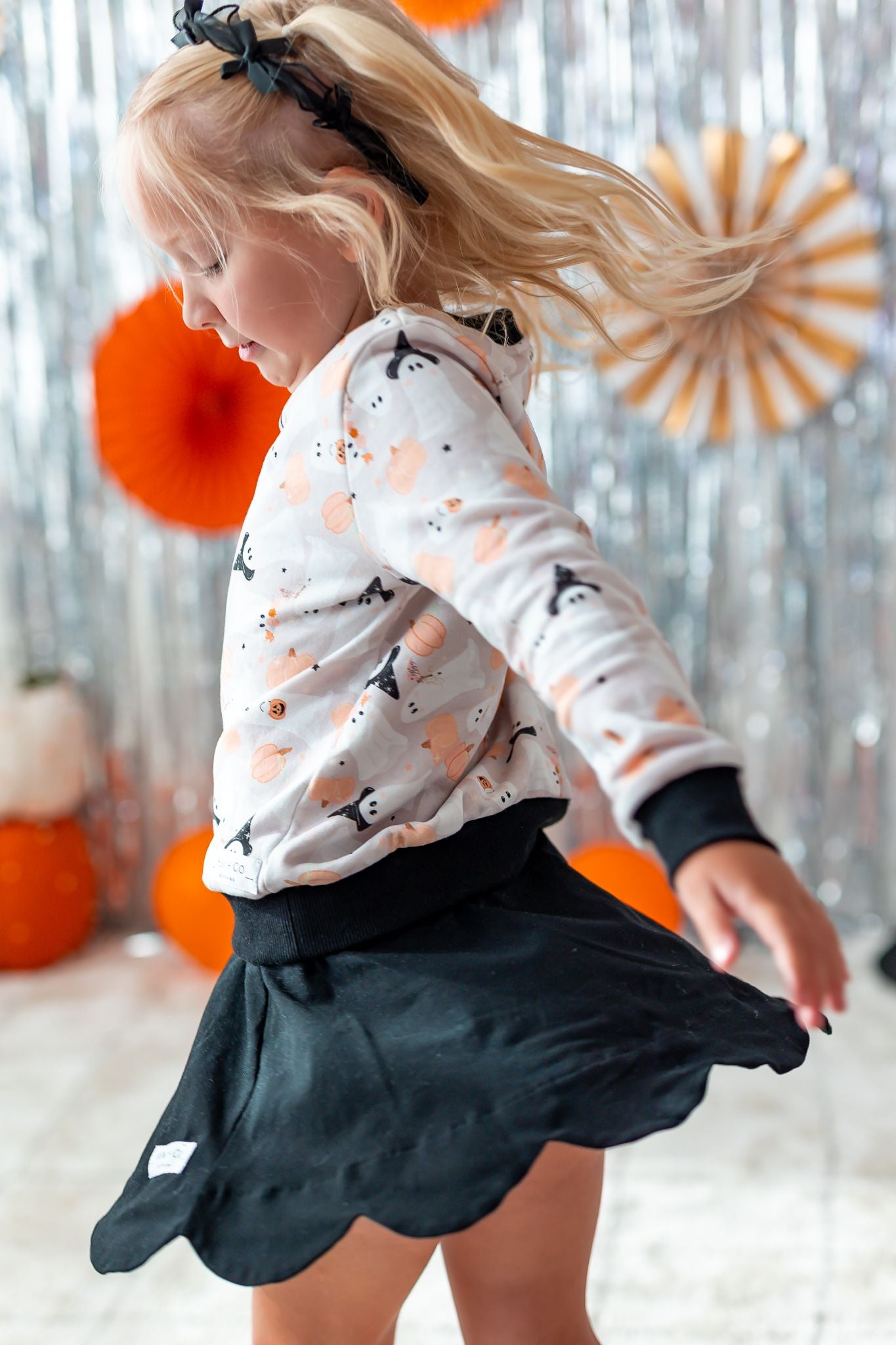 Halloween Sweatshirt- Ghosties (RTS)