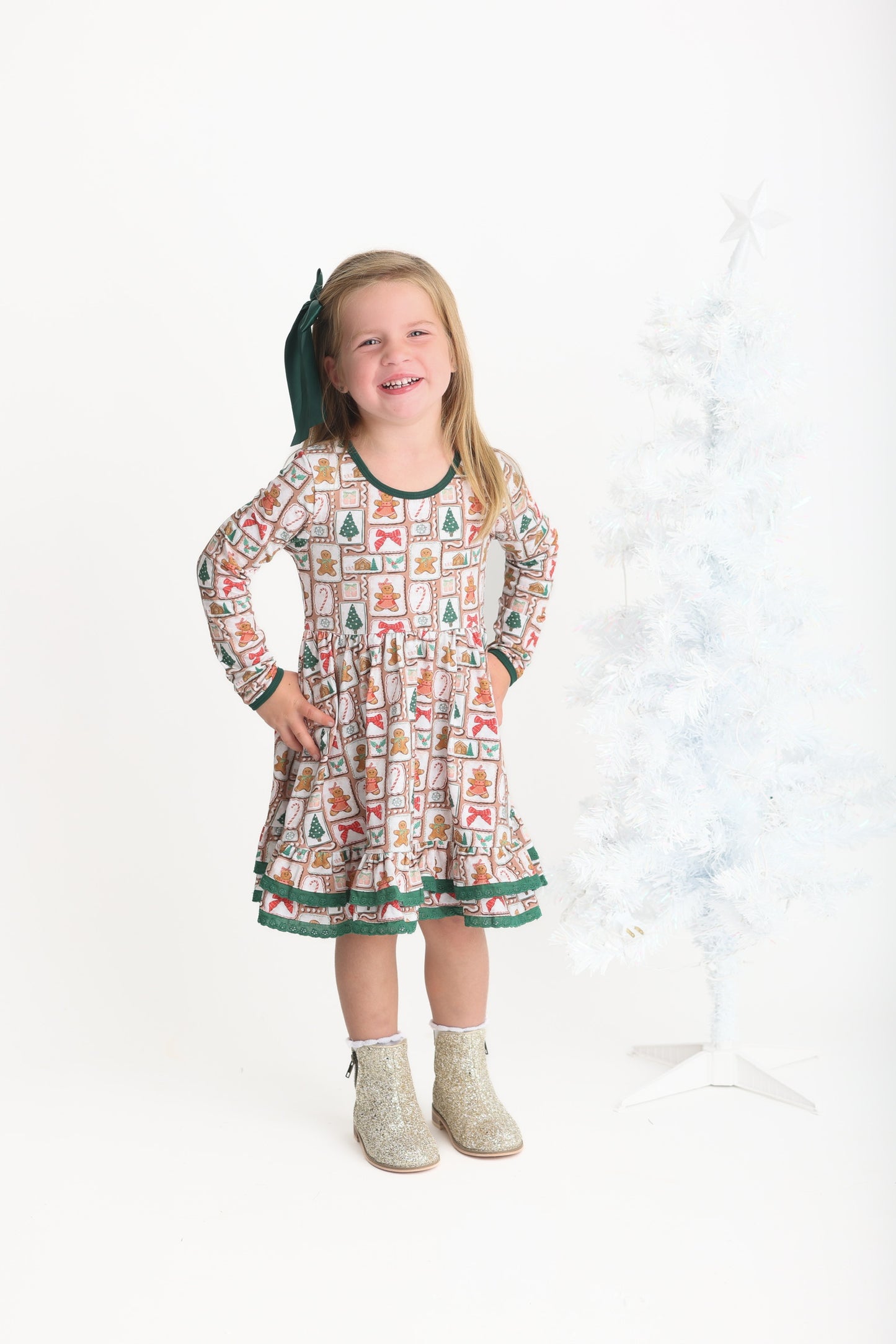 Cookie Cutter Christmas Dress (Preorder)