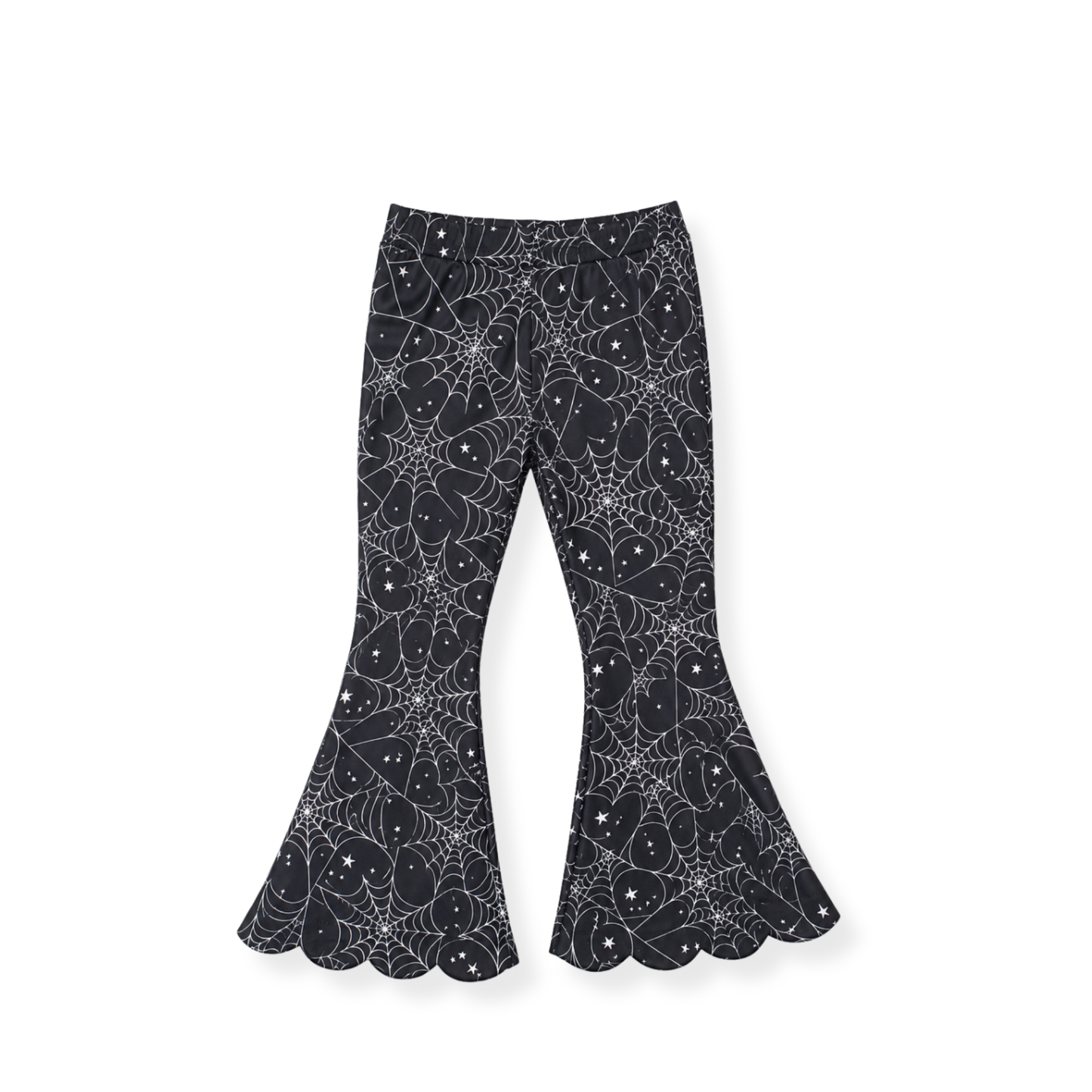 Midnight Lace Flare Leggings (Preorder)