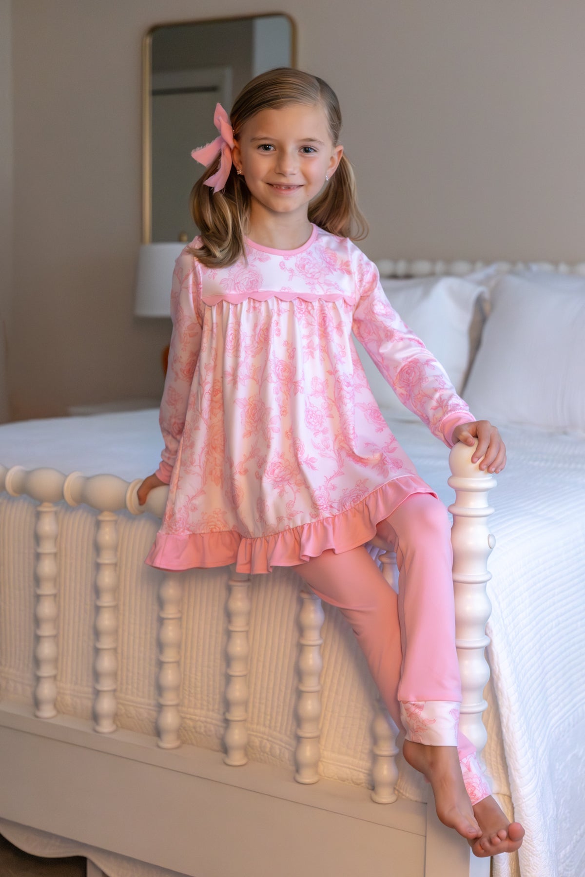 Bamboo Jogger Set- Rose Garden (Preorder)