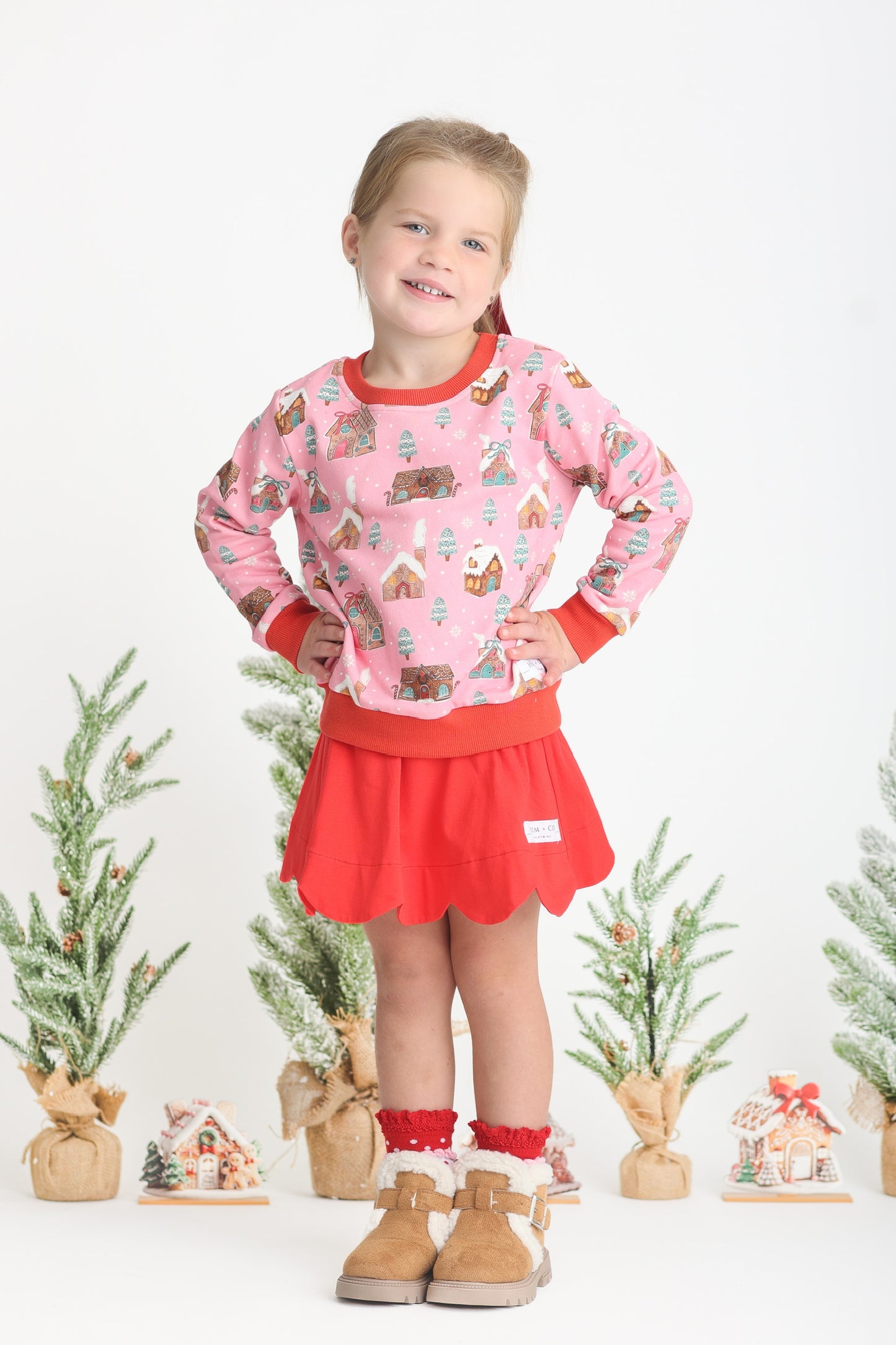 Pick n' Play Skort- Red (Preorder)