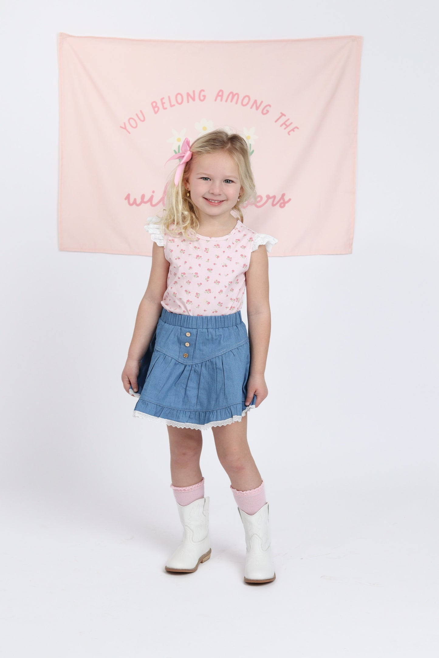 Chambray Skort (Preorder)