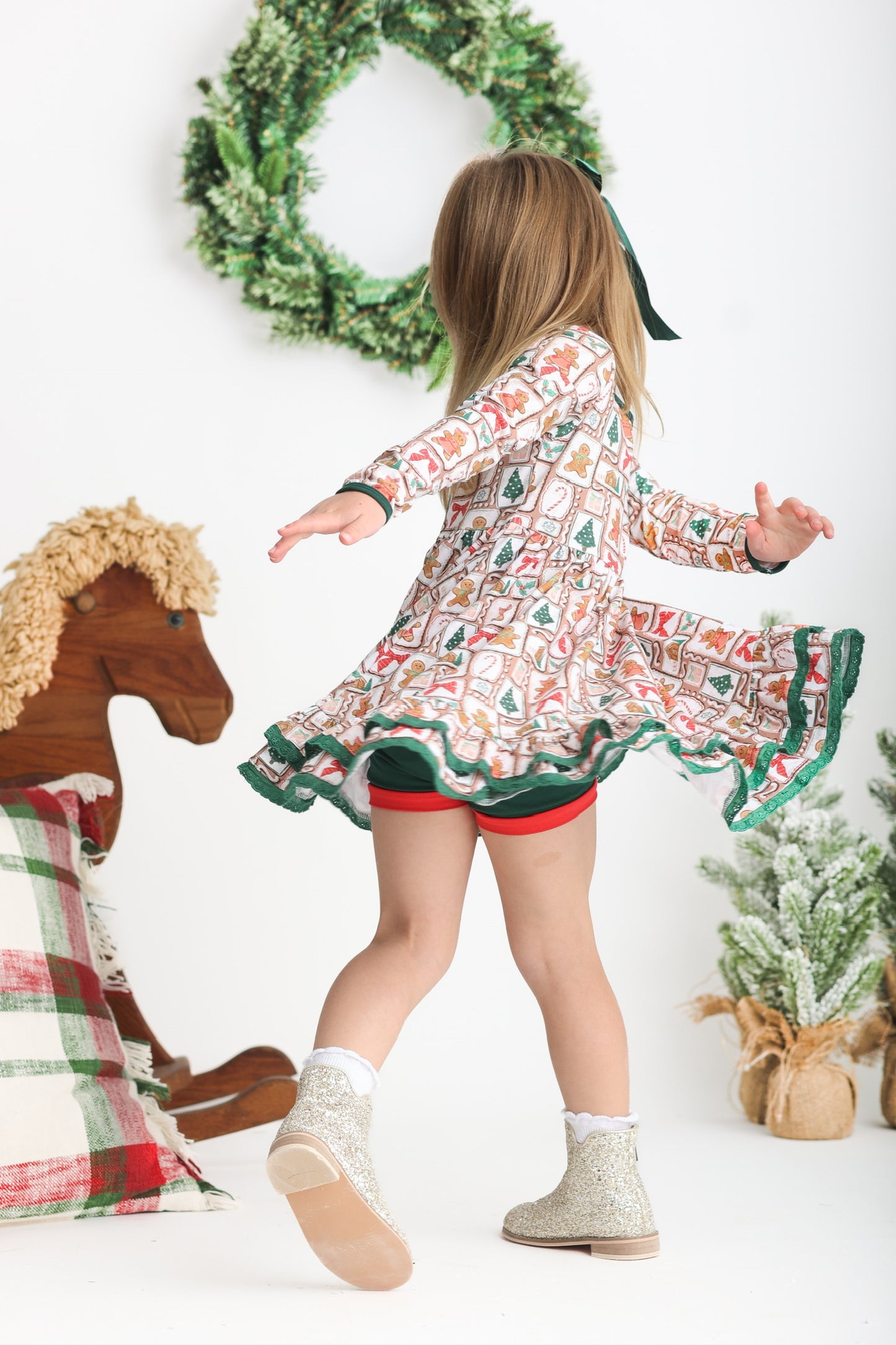 Cookie Cutter Christmas Dress (Preorder)