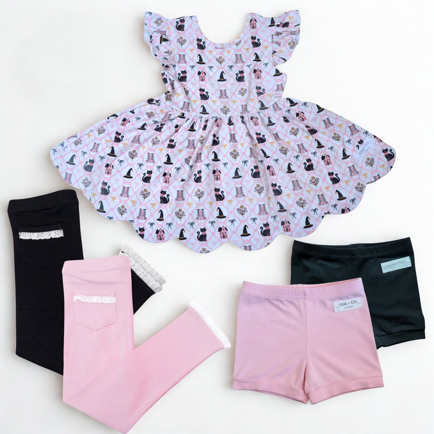 Pick n' Play Leggings- Light Pink (RTS)