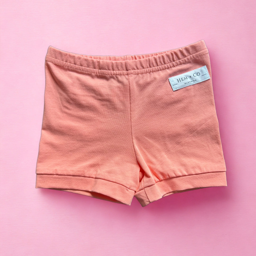 Pick n' Play Shorts- Coral (RTS)