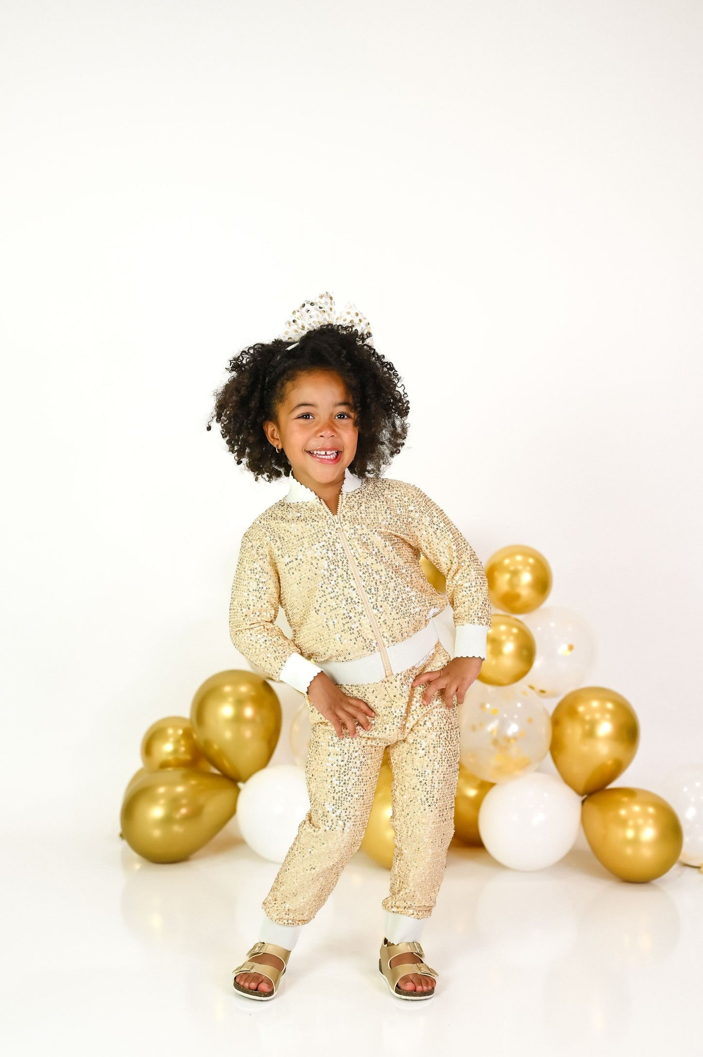 Sparkle Joggers- Gold (RTS)