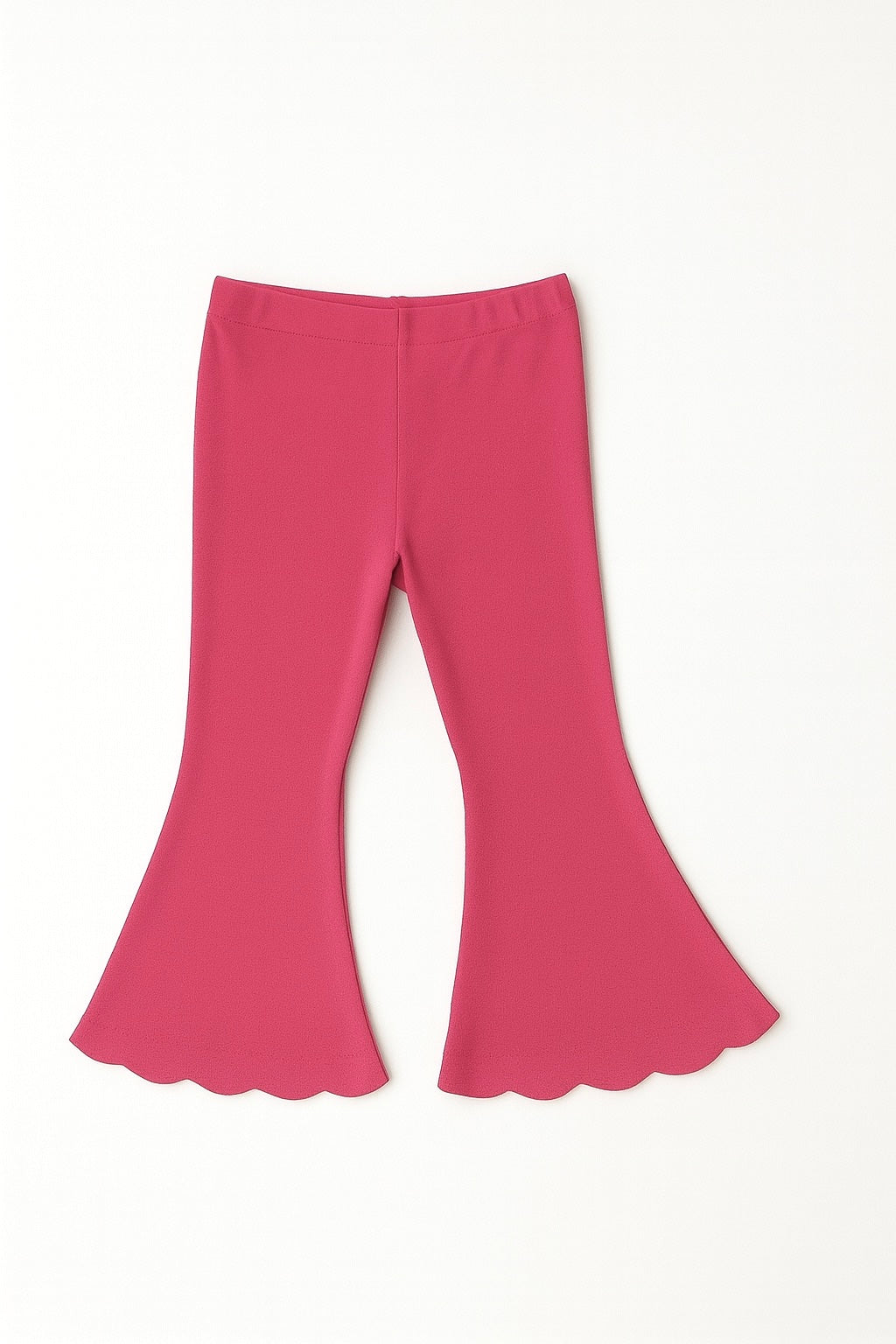Cotton Flare Leggings- Pink (RTS)