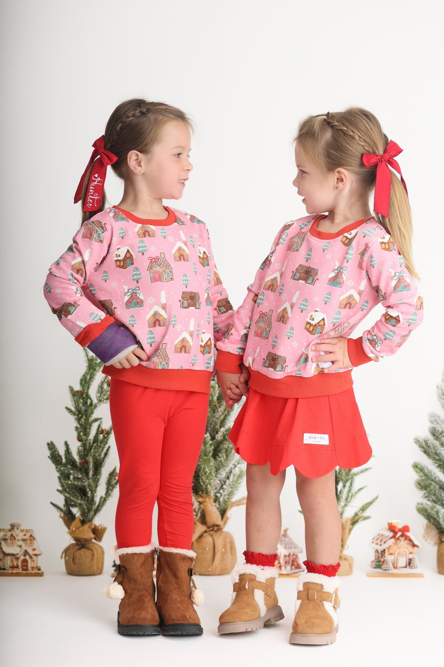 Pick n' Play Sweatshirt- Gingerbread Village (Preorder)