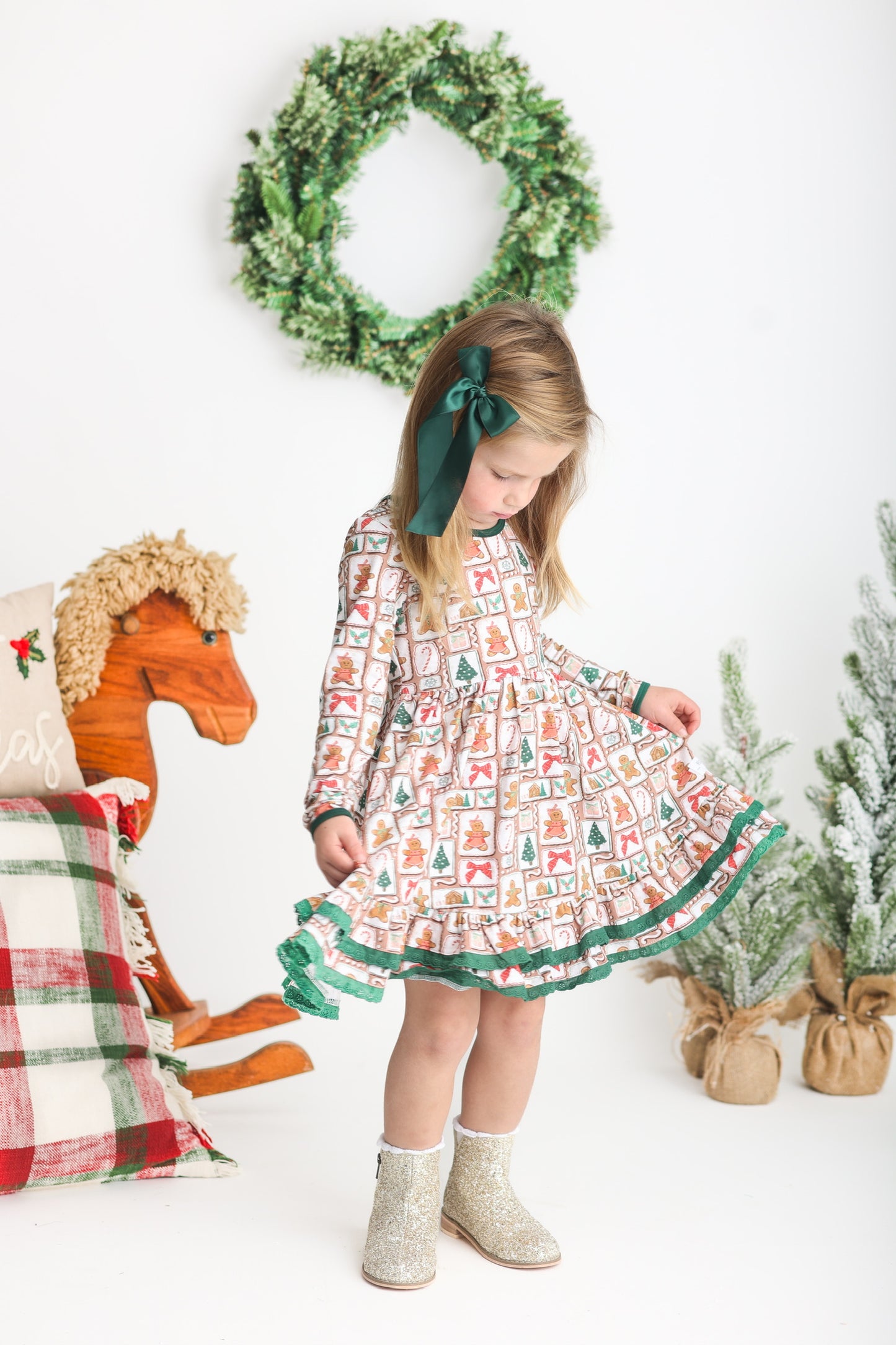 Cookie Cutter Christmas Dress (Preorder)