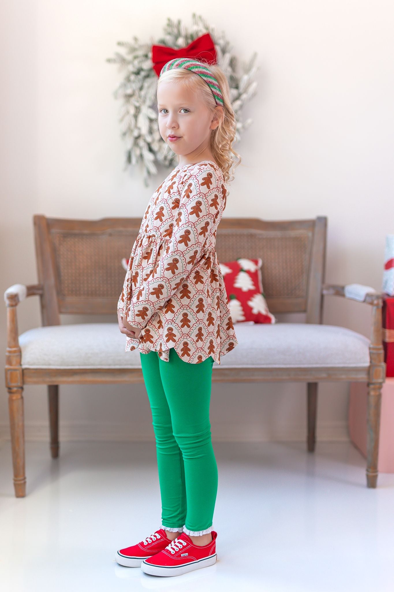 Pick n' Play Leggings- Green (Preorder)