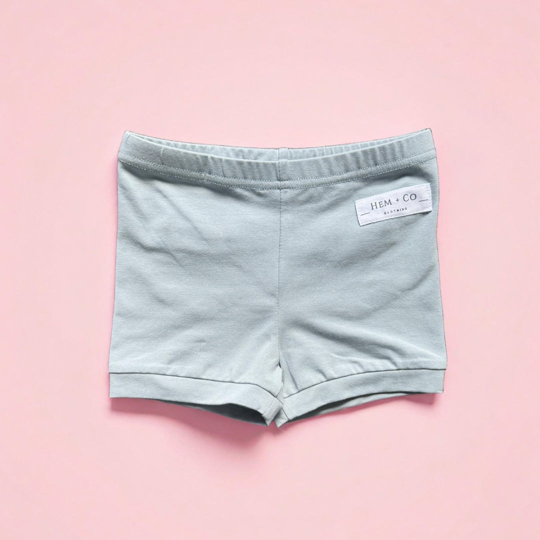 Pick n' Play Shorts- Sea glass (RTS)