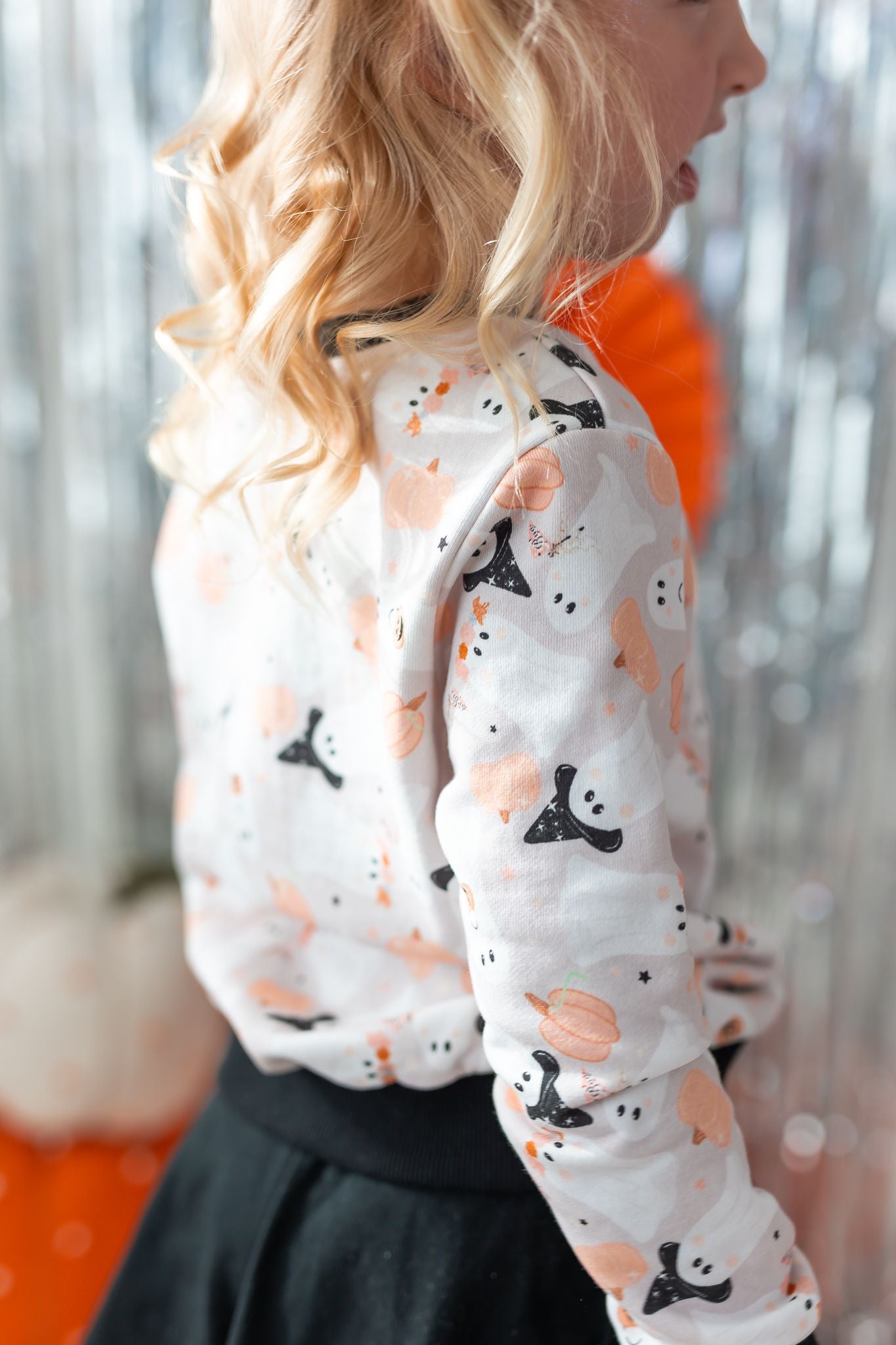 Halloween Sweatshirt- Ghosties (RTS)