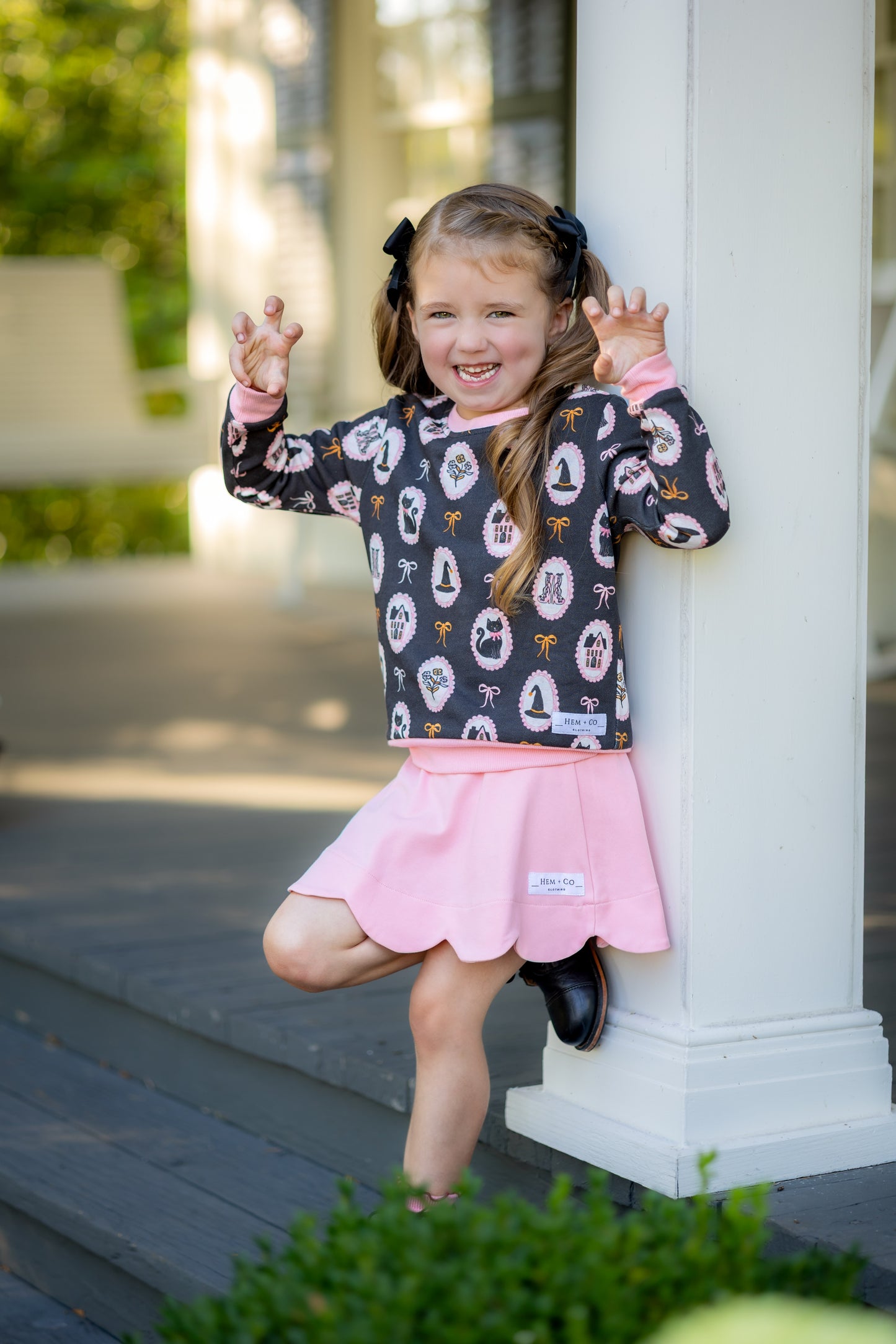 Halloween Sweatshirt- Bewitched (RTS)