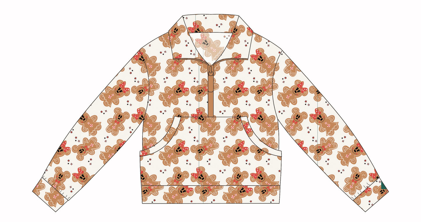 Magical Gingerbread Pullover- Athleisure (RTS)