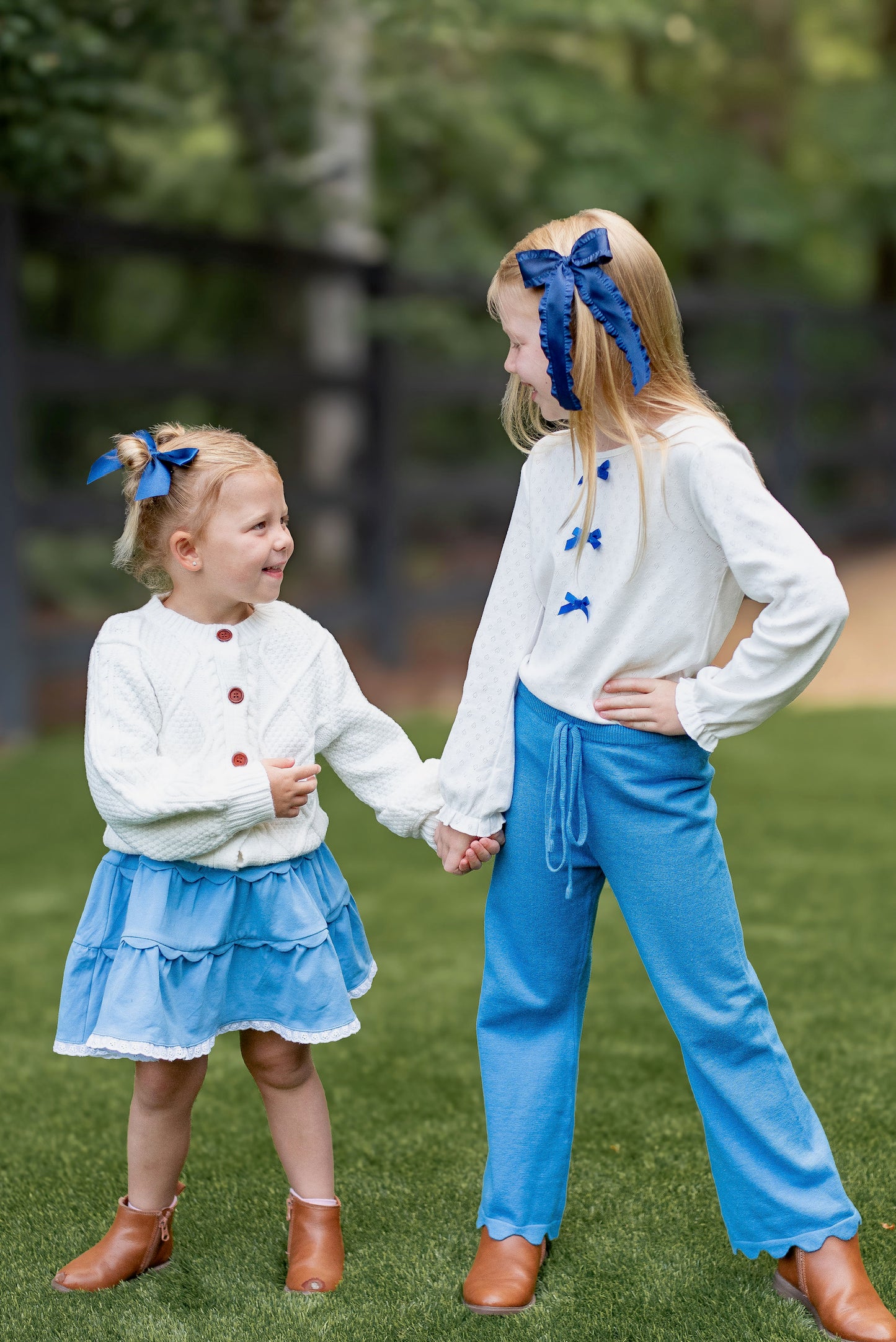 Dusty Blue Flares (Preorder)