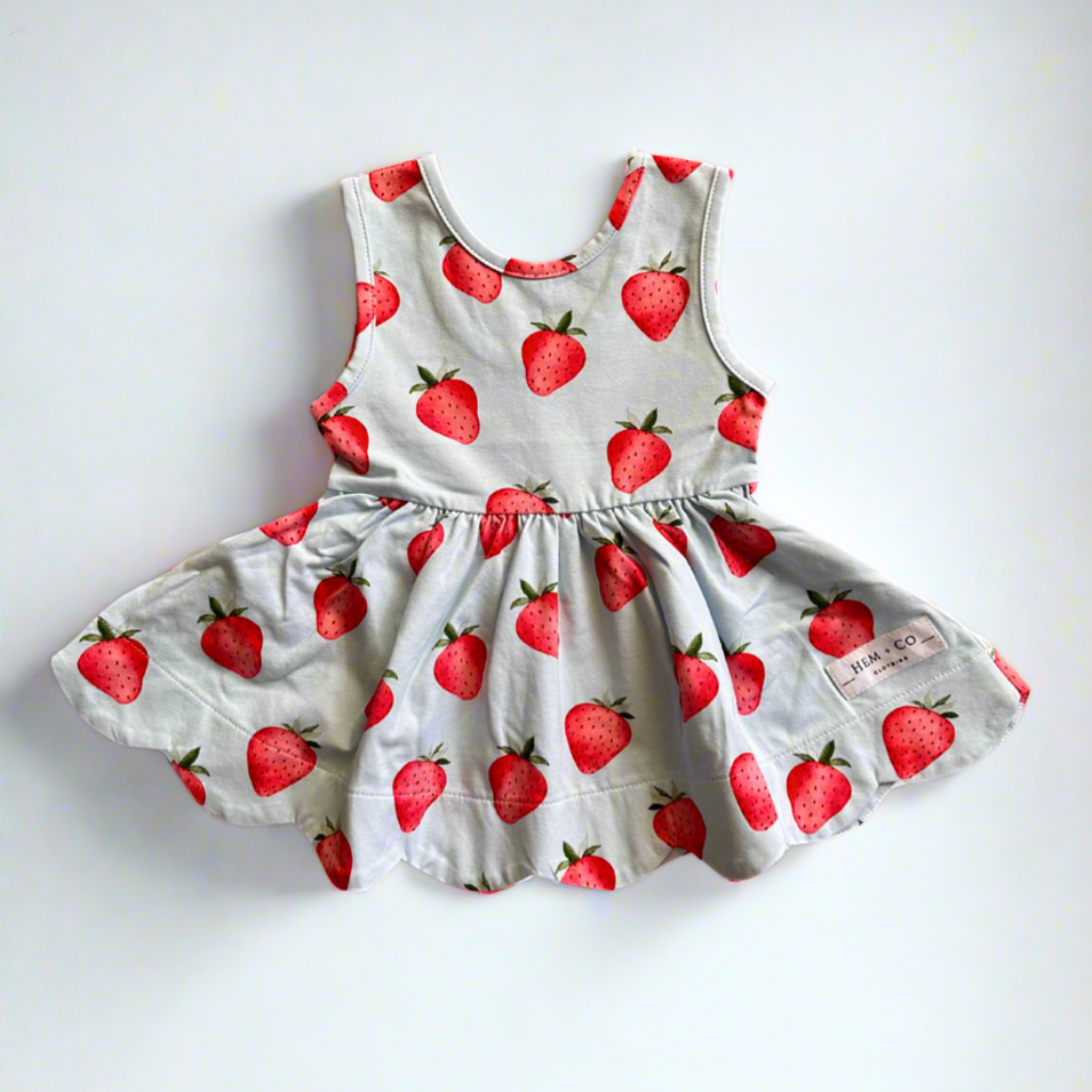 Pick n' Play Shirt- Strawberries (RTS)