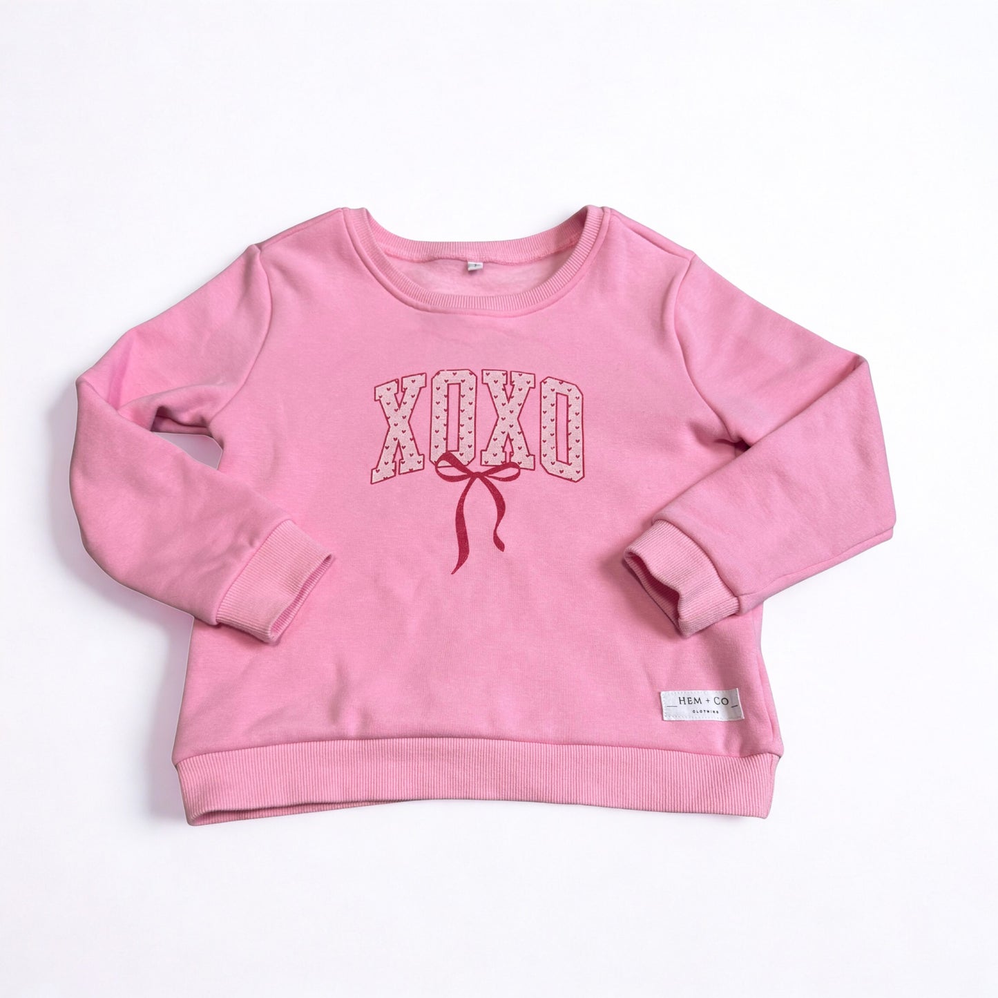 Valentine's Sweatshirt- XOXO (RTS)