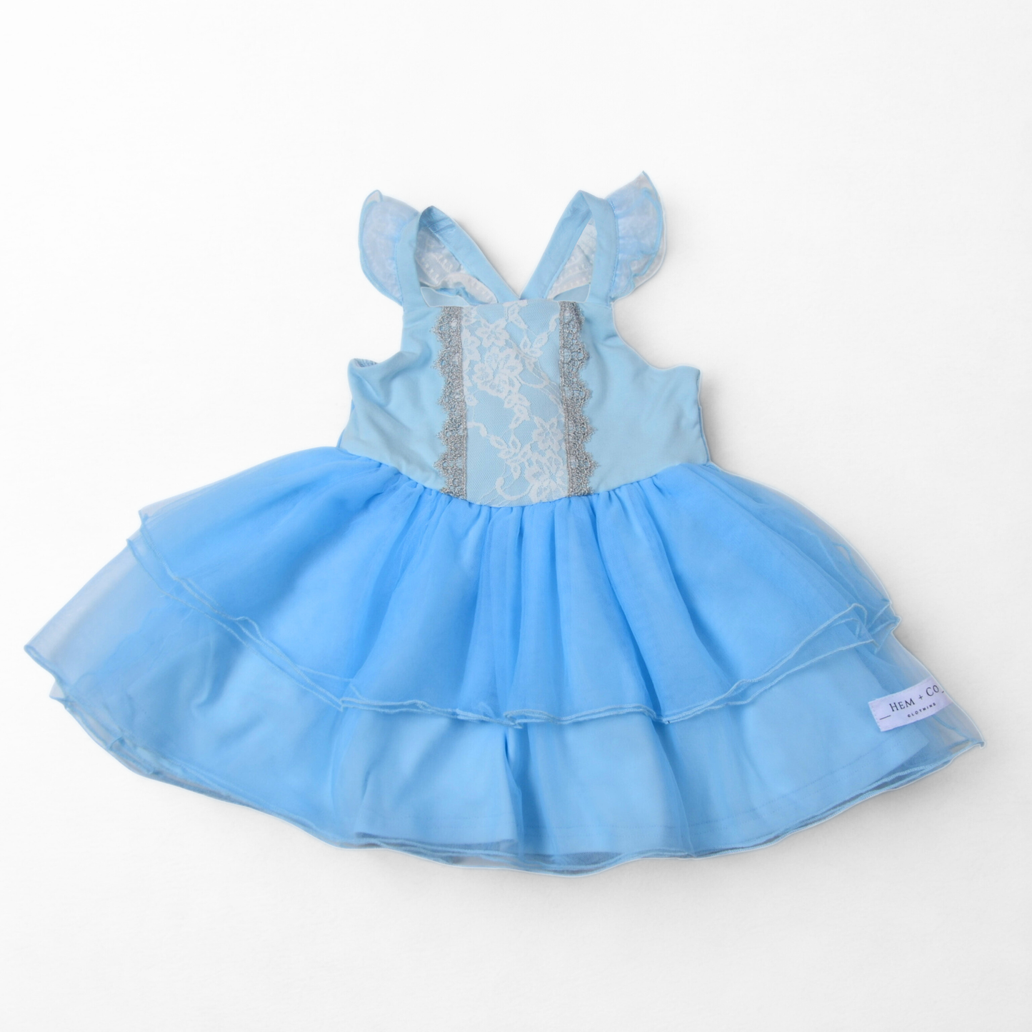 Doll Dress- Glass Slipper Emilia (RTS)