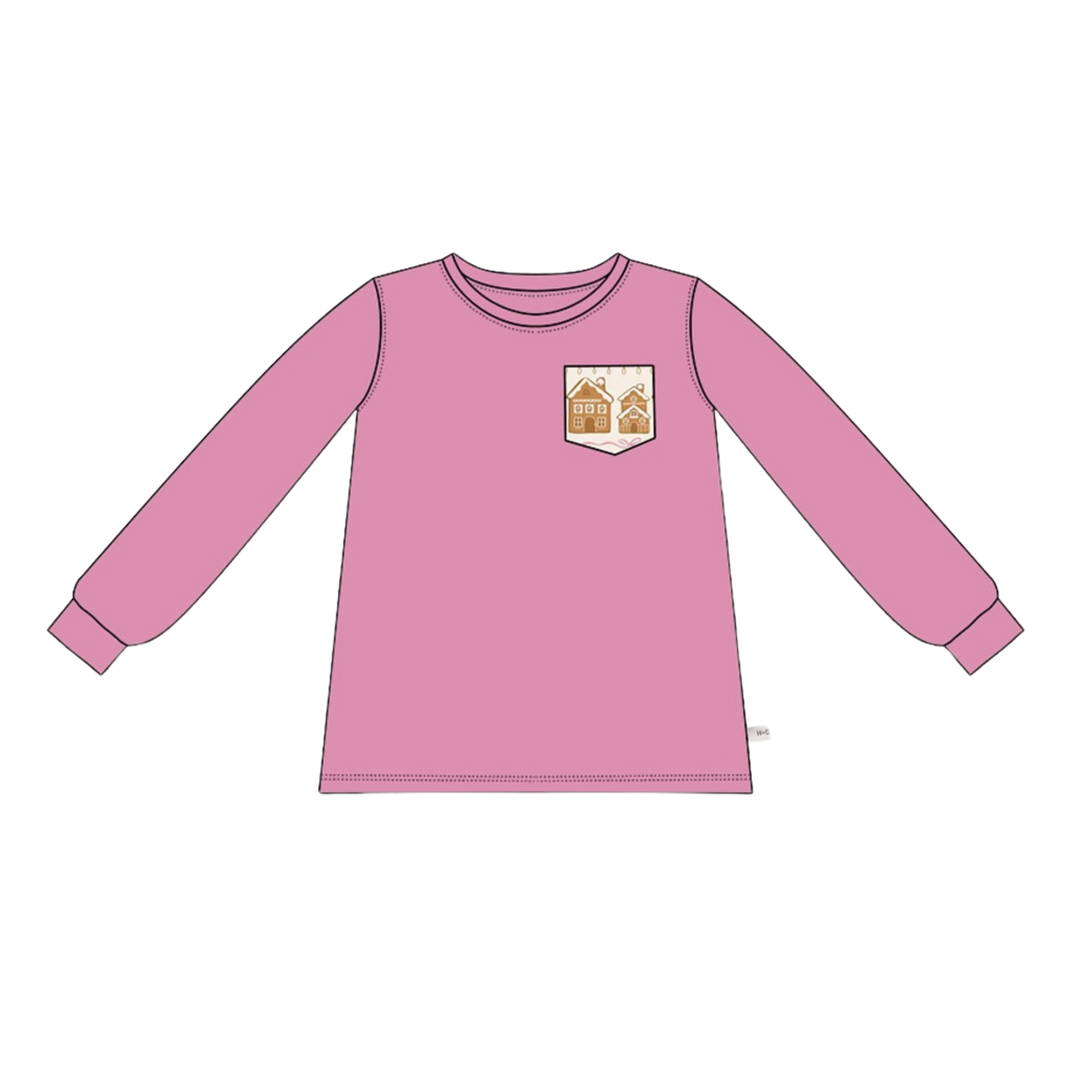 Adult Unisex Shirt- Gingerbread Village Co-zies (Preorder)