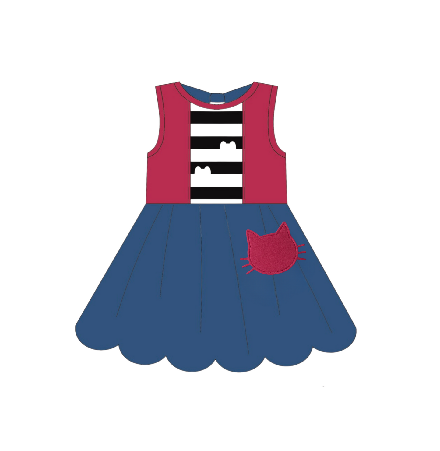 Doll Dress- Dollhouse (Preorder)