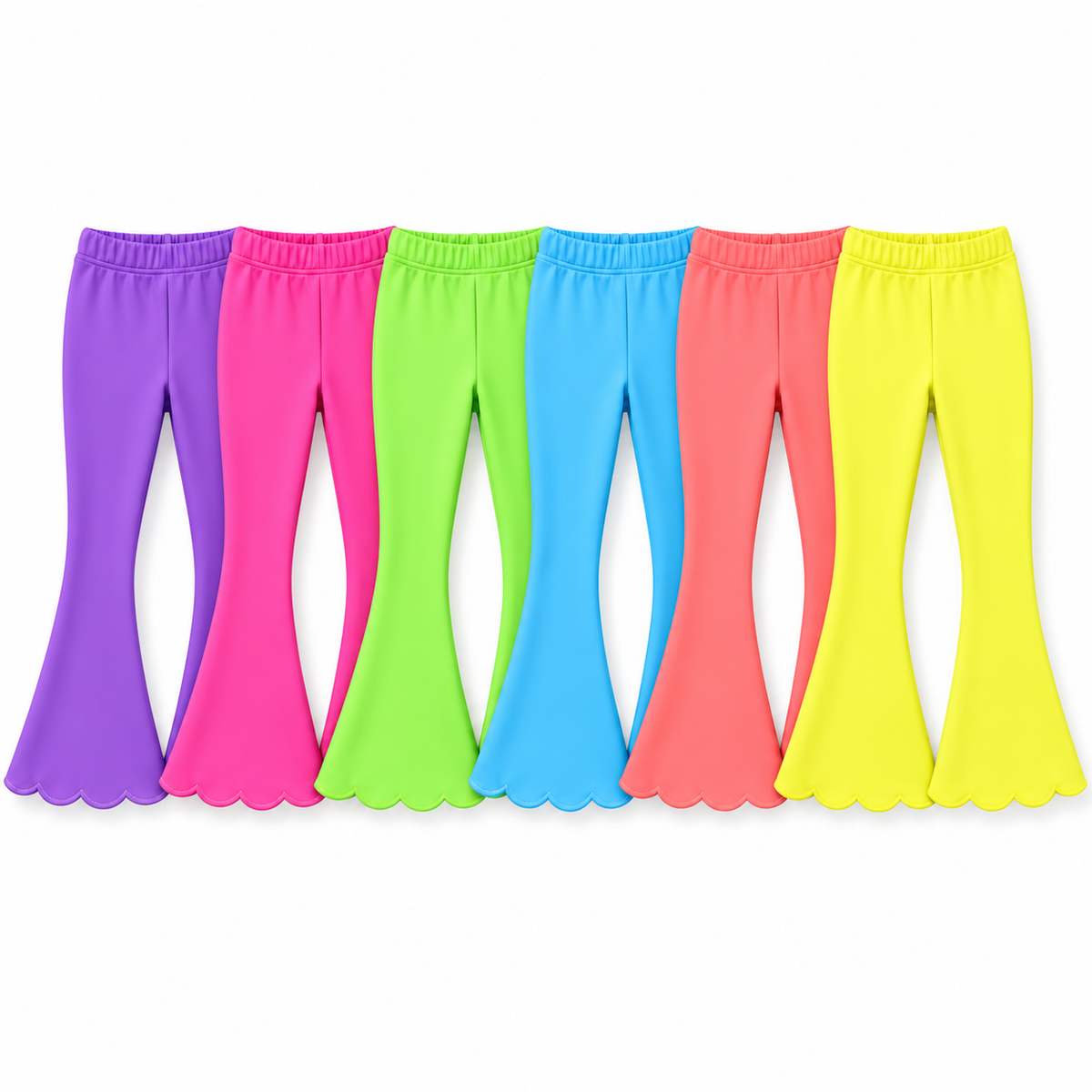 Neon Flare Leggings (Preorder)
