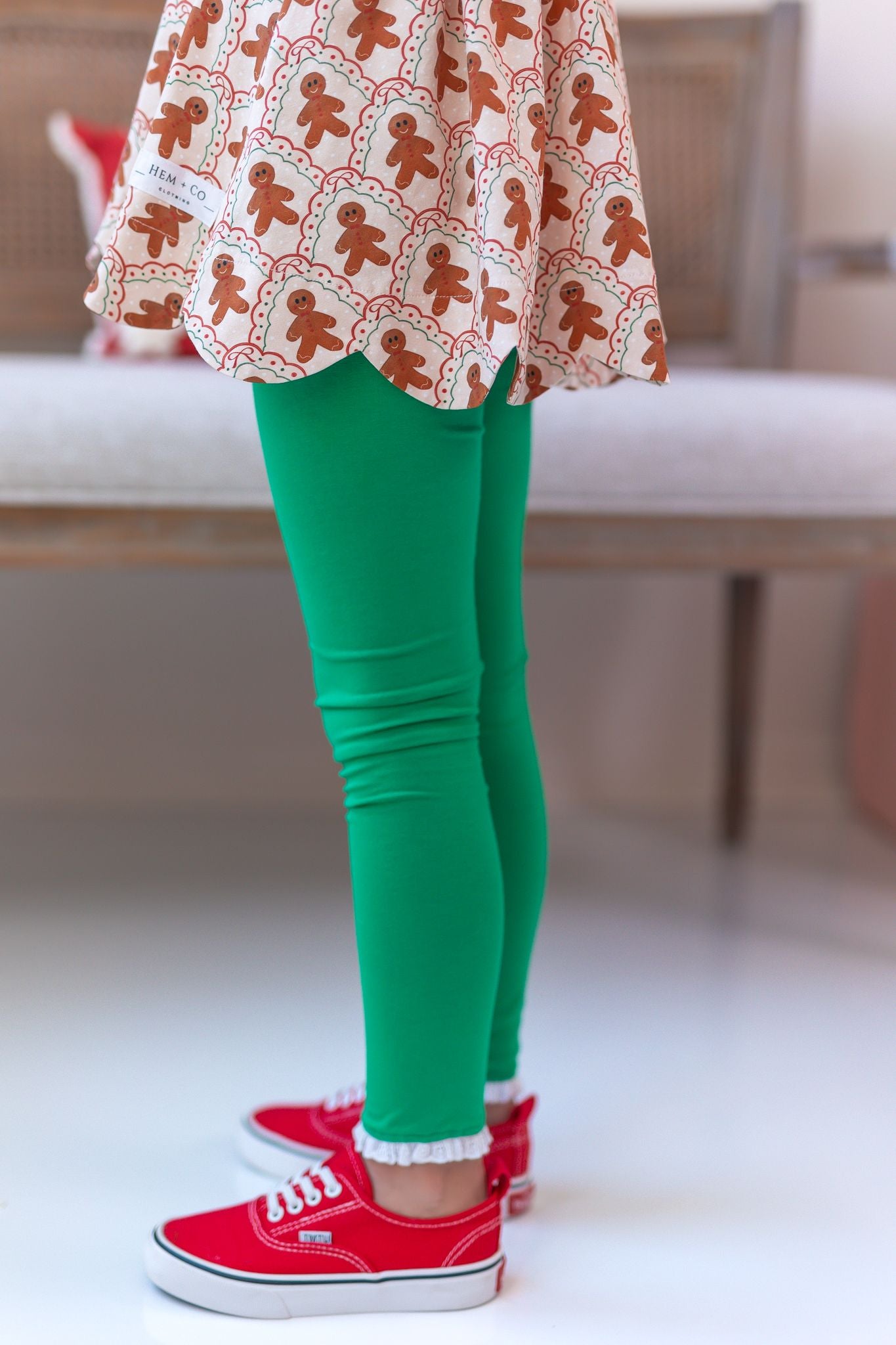 Pick n' Play Leggings- Green (Preorder)