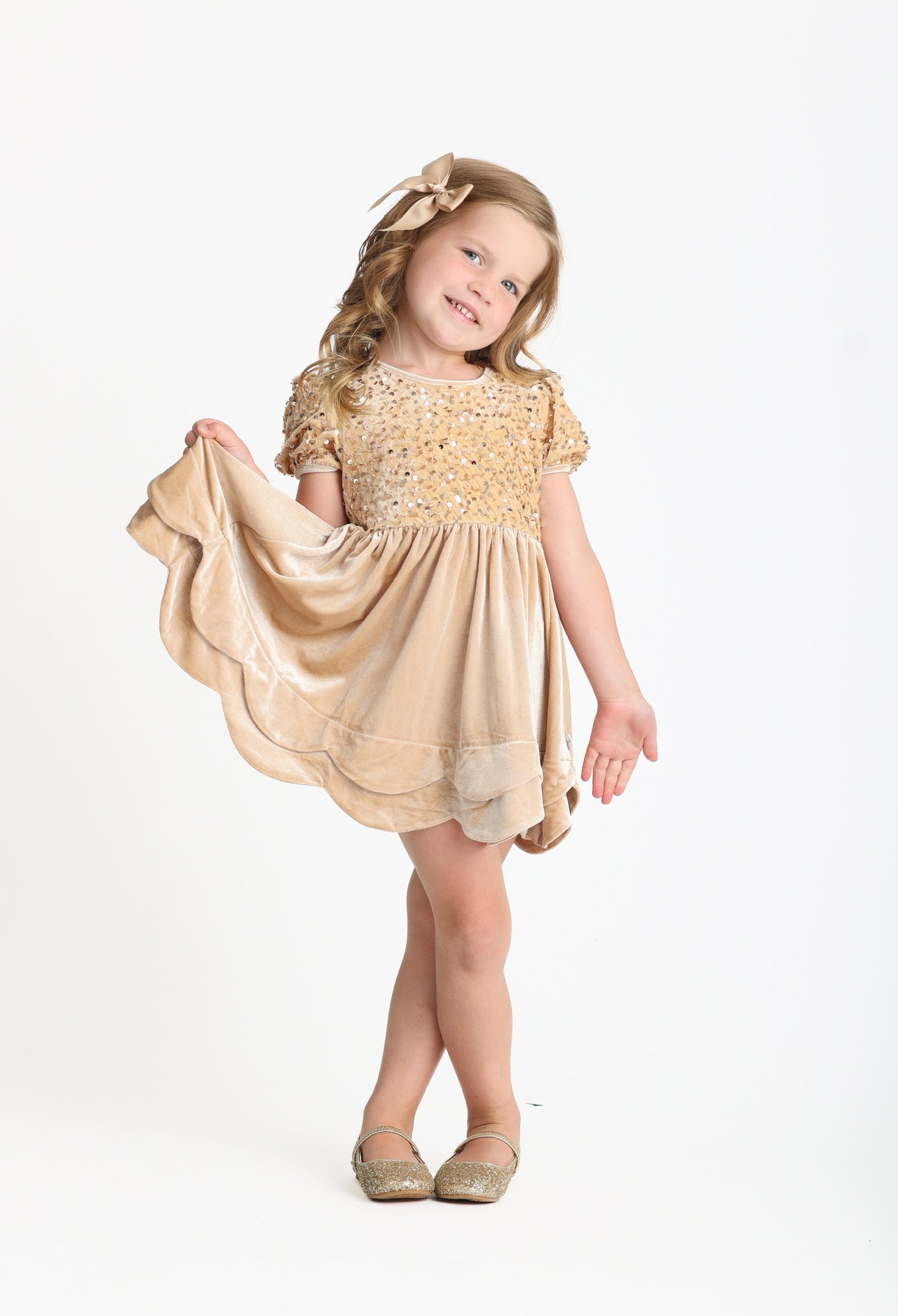 The Celebration Dress- Gold (Preorder)