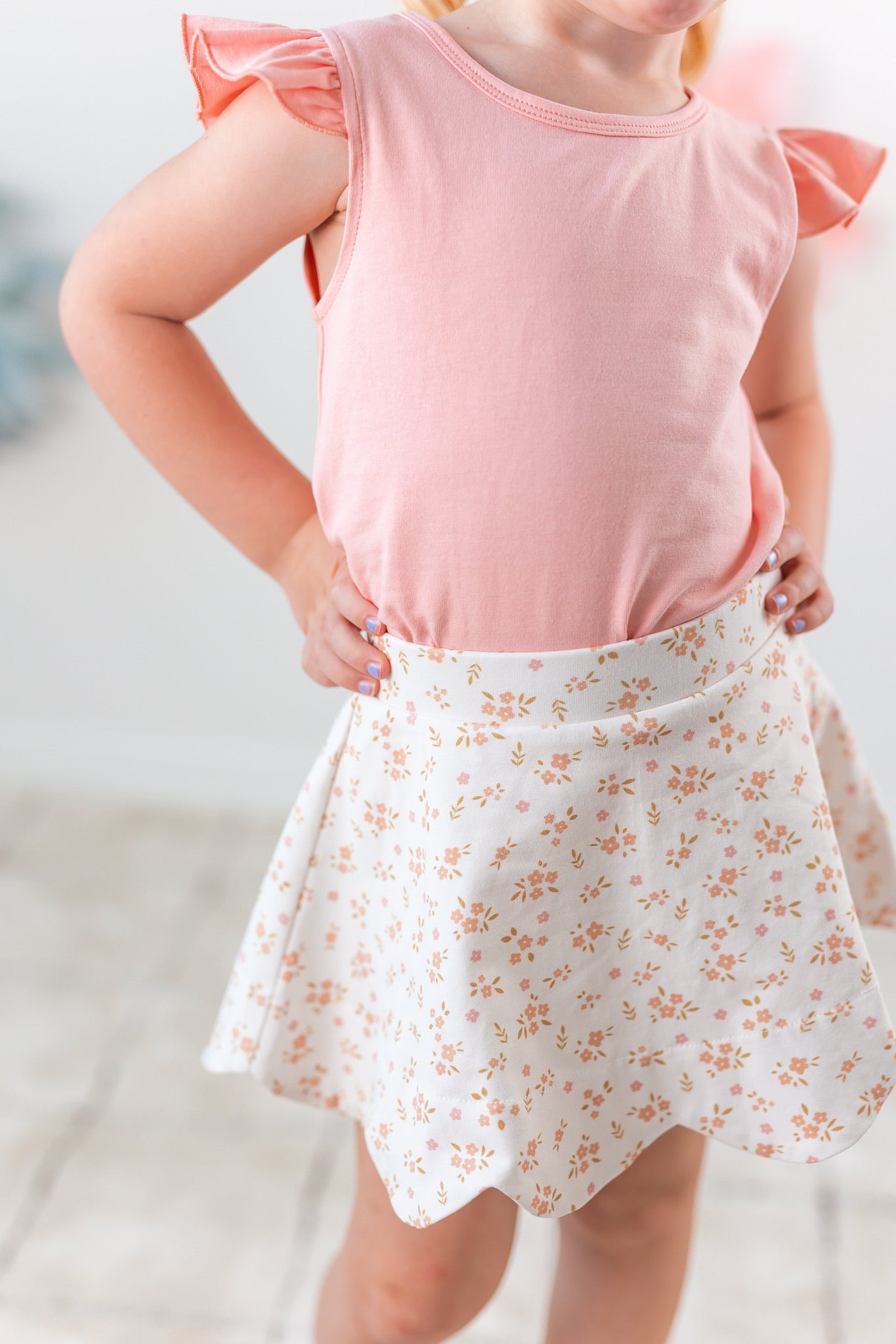 Blushing Meadow Skort (RTS)