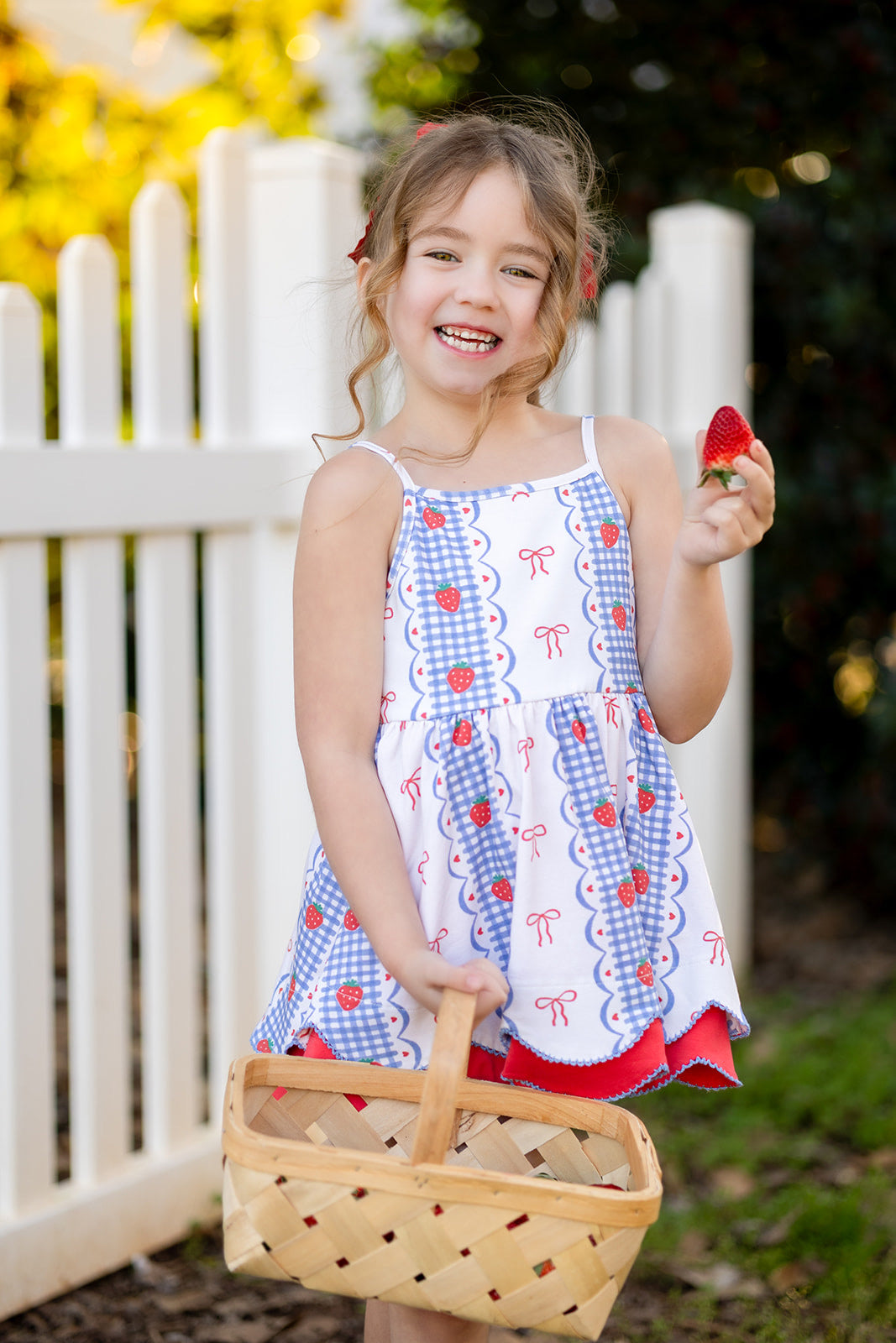 Strawberry Picnic Charlotte (RTS)