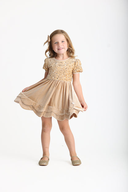 The Celebration Dress- Gold (Preorder)