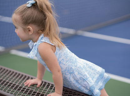 Blue Bow Active Dress (Preorder)