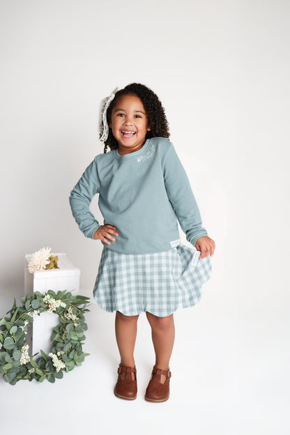 Fall Sweatshirt- Meadow Sage (RTS)