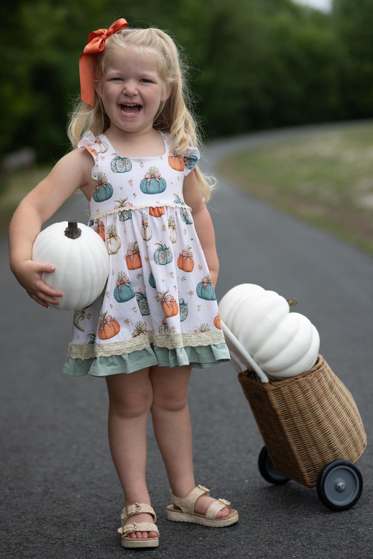 Pumpkin Season Dress (RTS)