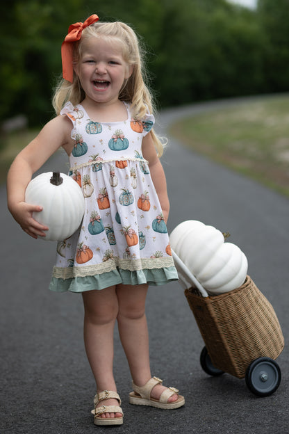 Pumpkin Season Dress (RTS)