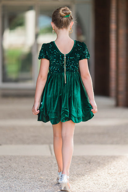 The Celebration Dress- Green (Preorder)