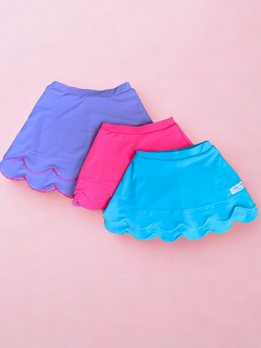 Pick n’ Play Scallop Skort- Athleisure (Preorder)