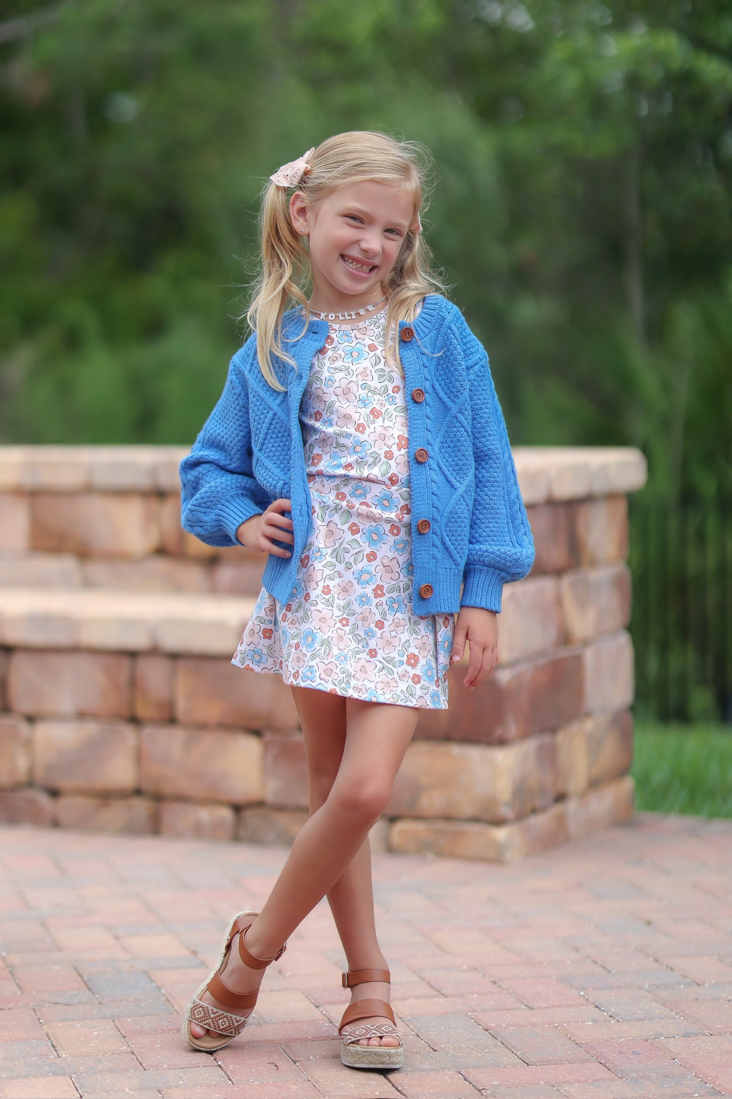 Dusty Blue Cardigan (Preorder)