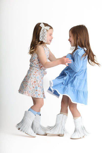Dusty Blue Dress (Preorder)