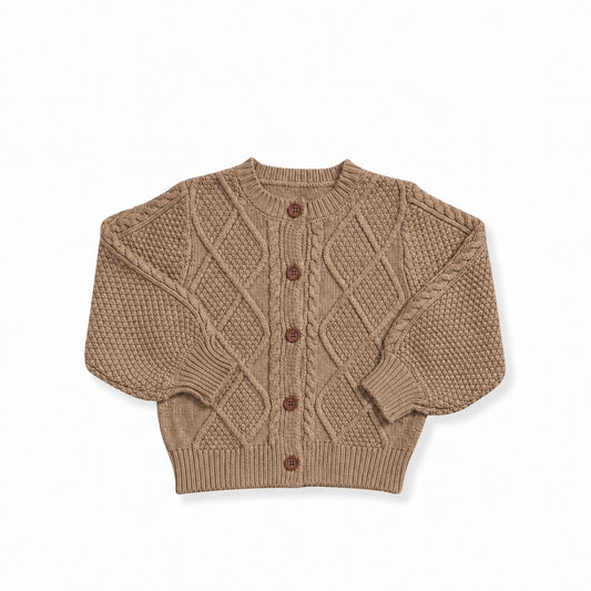 Taupe Cardigan (Preorder)