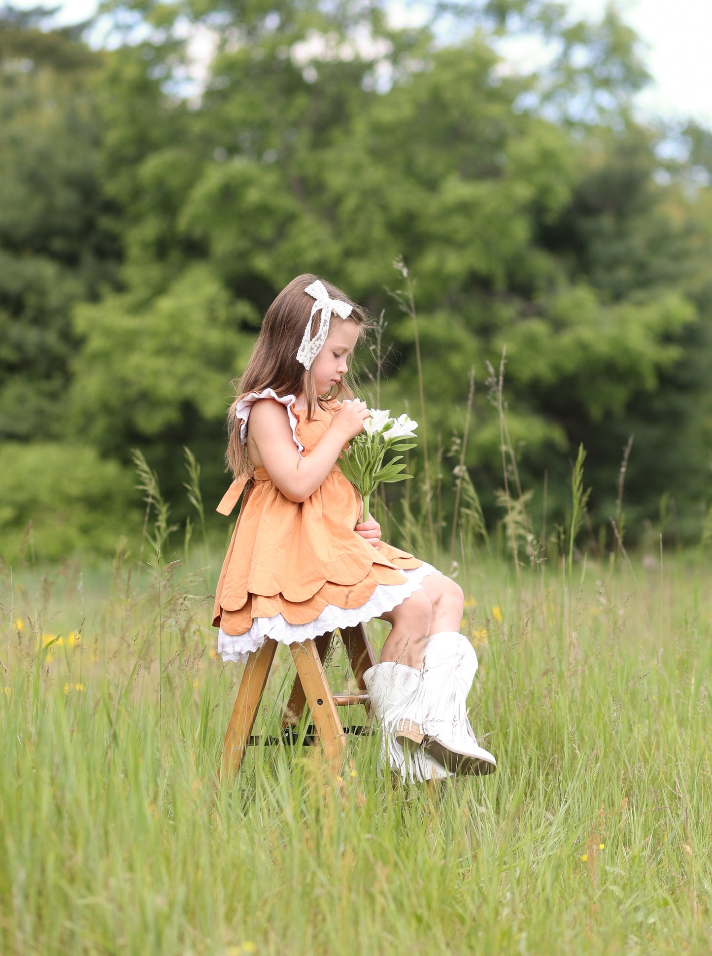 Golden Fields Pinafore (Preorder)
