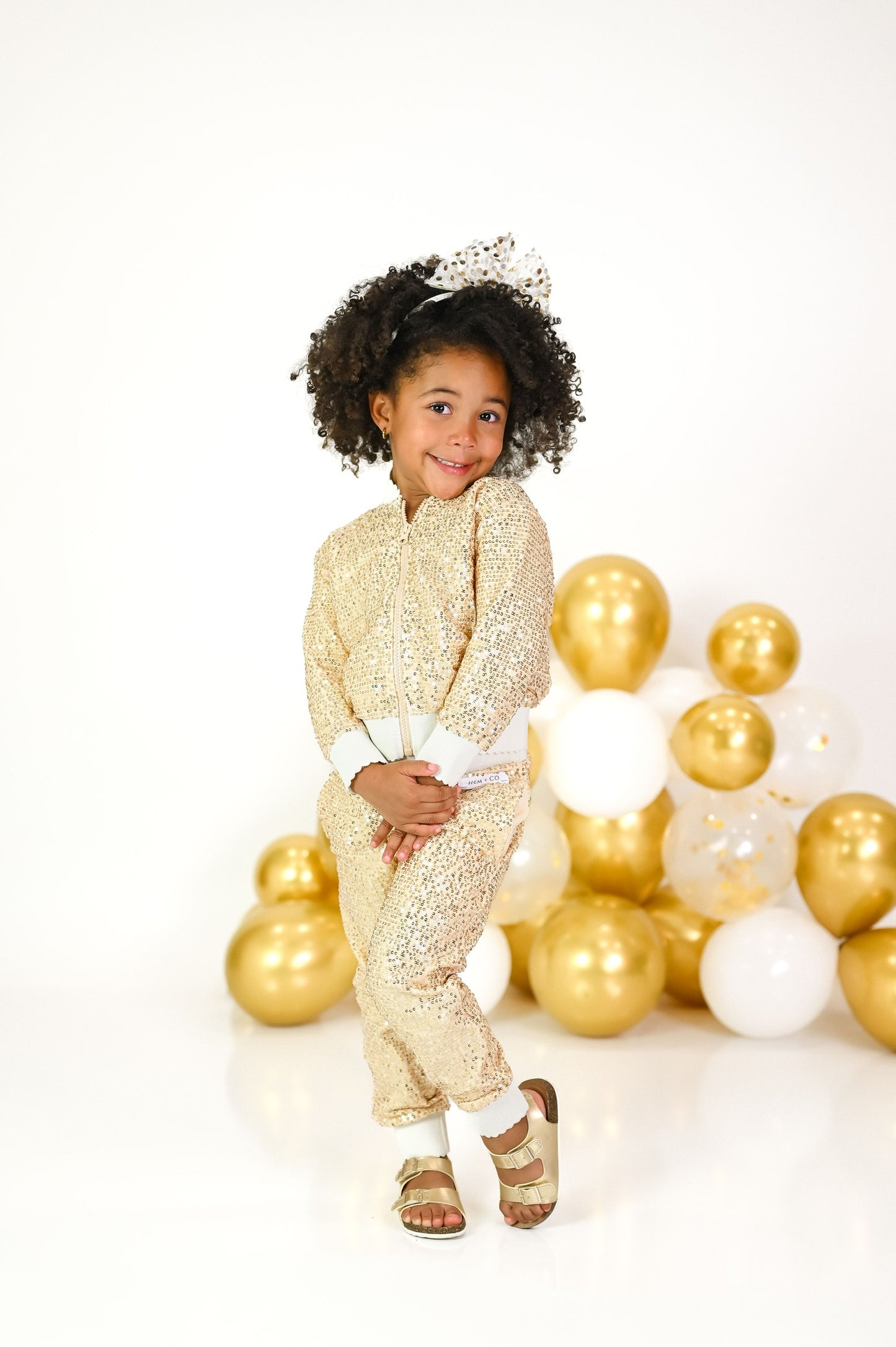 Sparkle Jacket- Gold (RTS)