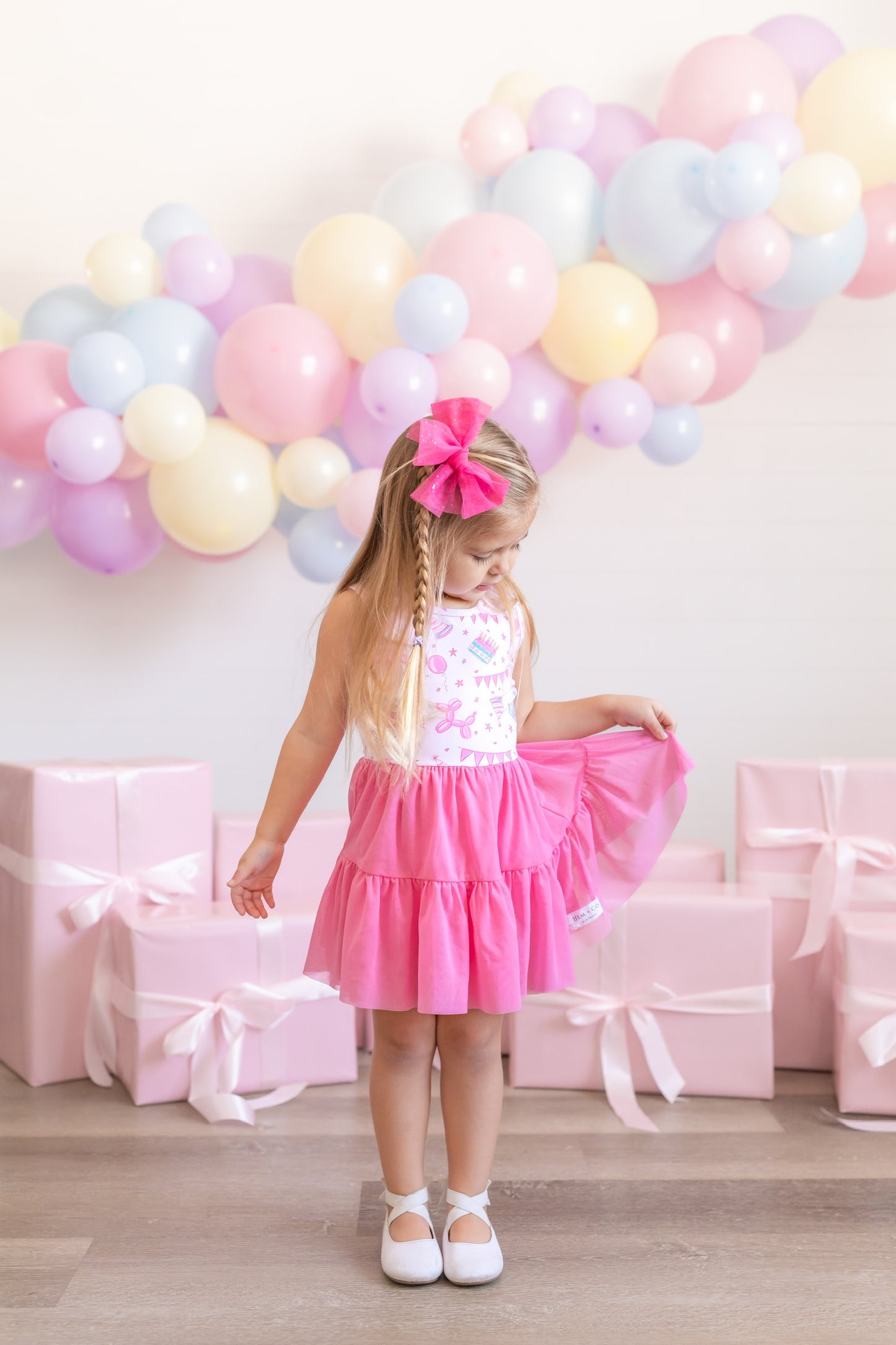 Pink Party Hadley- Athleisure (RTS)