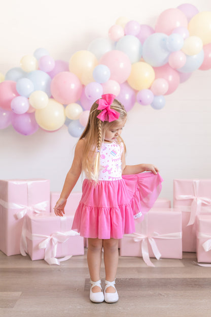 Pink Party Hadley- Athleisure (RTS)