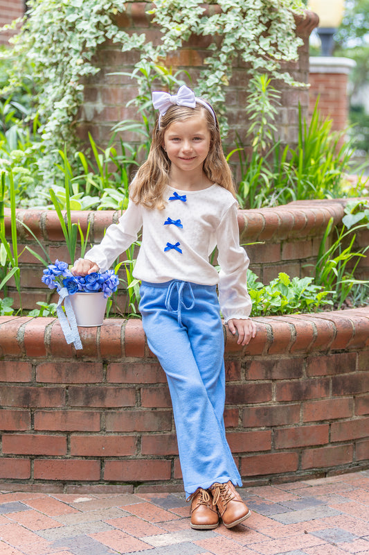 Ivory Bow Shirt (RTS)