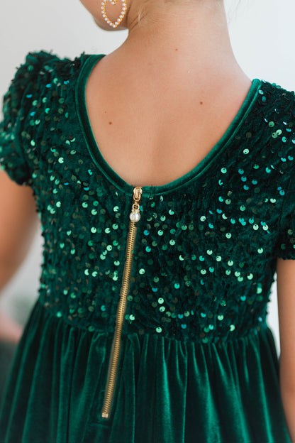 The Celebration Dress- Green (Preorder)