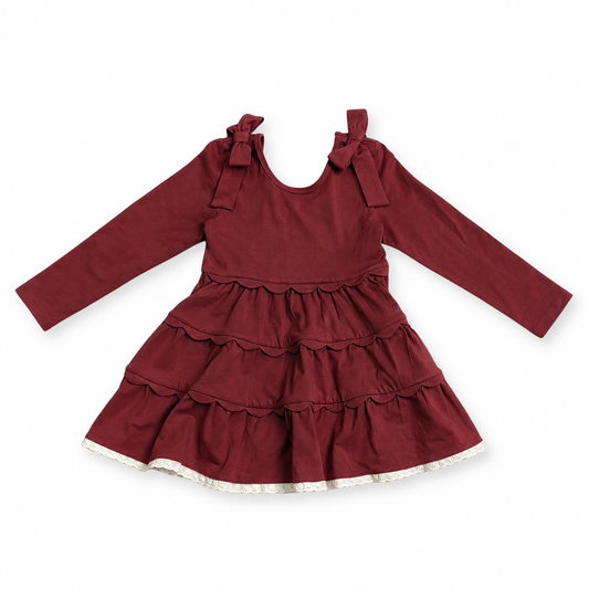 Burgandy Dress (Preorder)