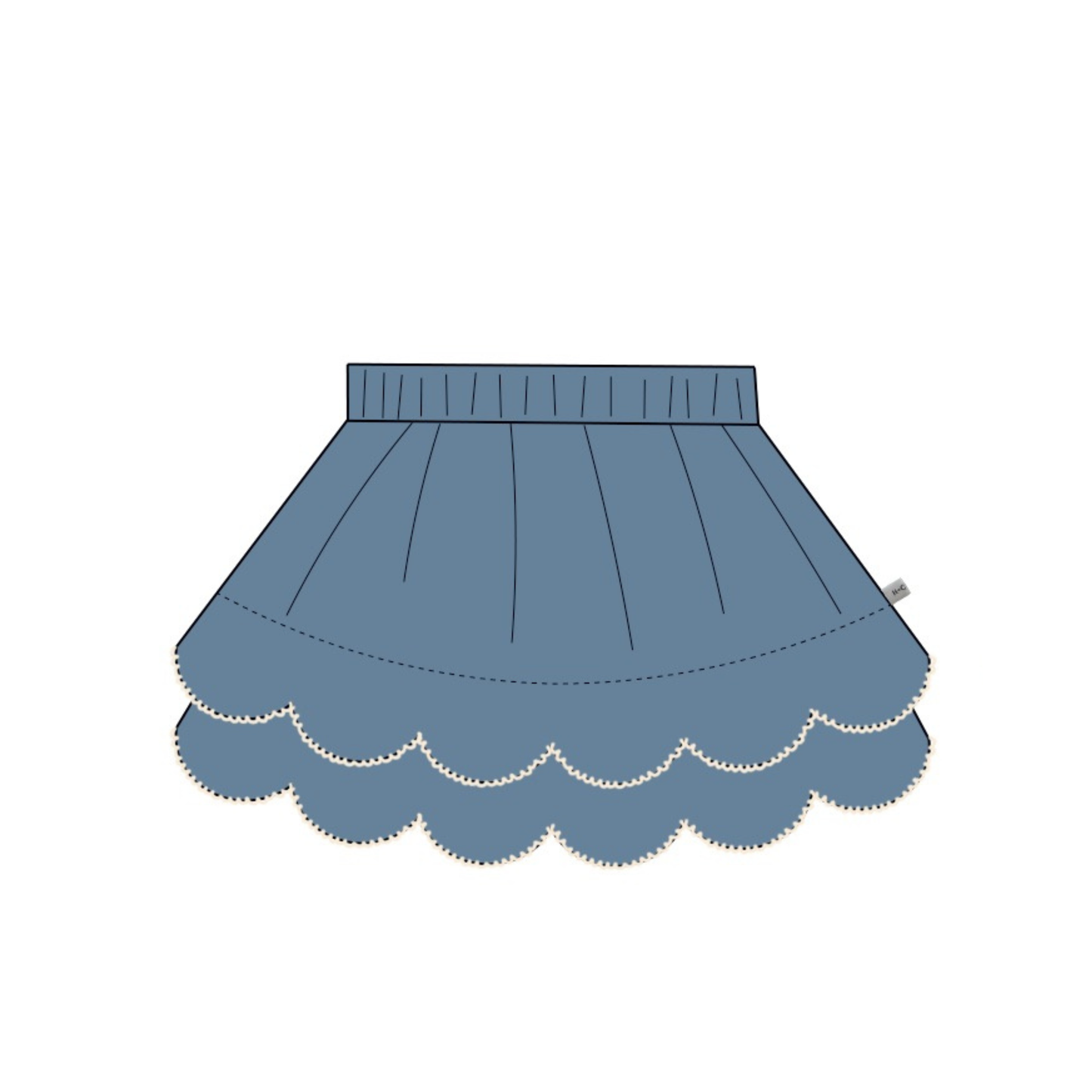 Fall Skort- Athleisure (RTS)