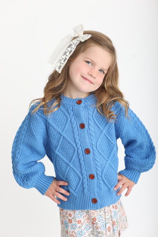 Dusty Blue Cardigan (RTS)